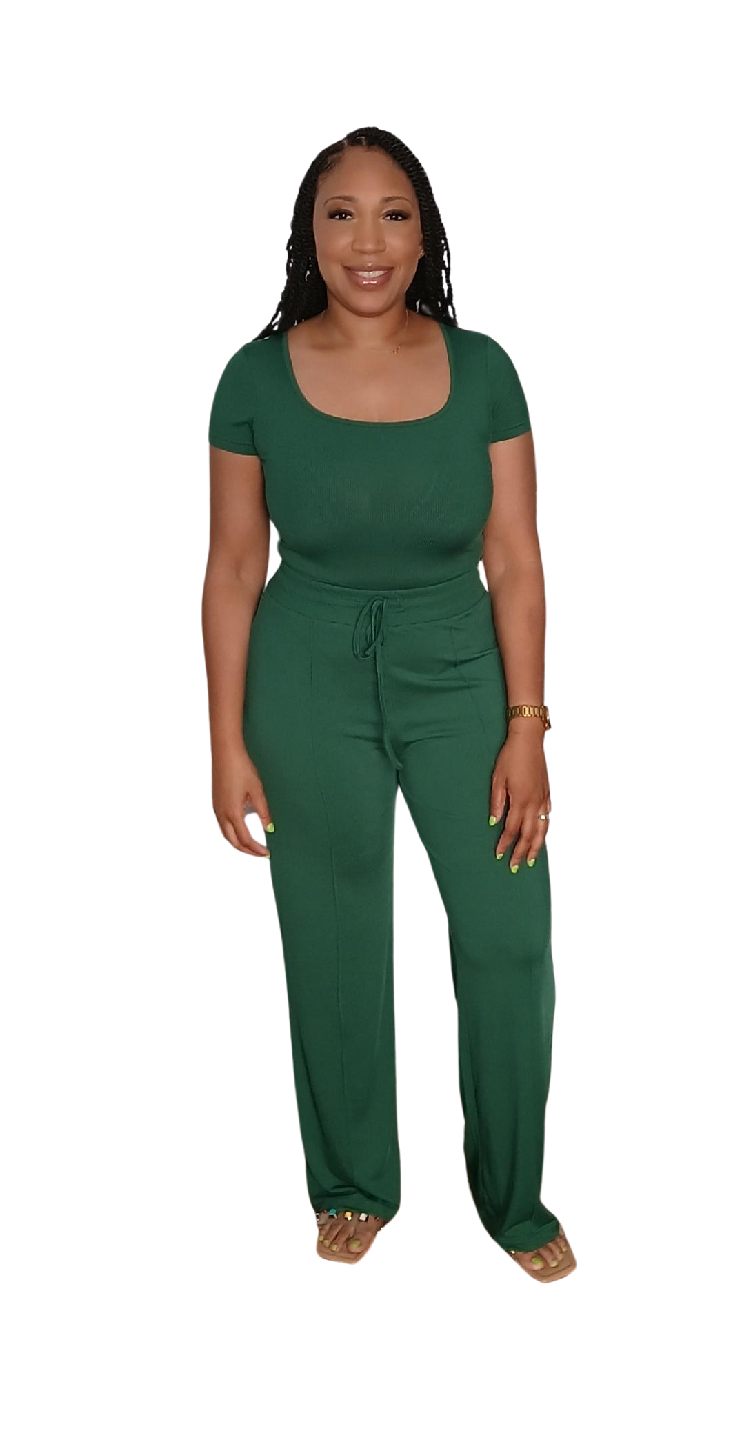 Dalia Set- Hunter Green